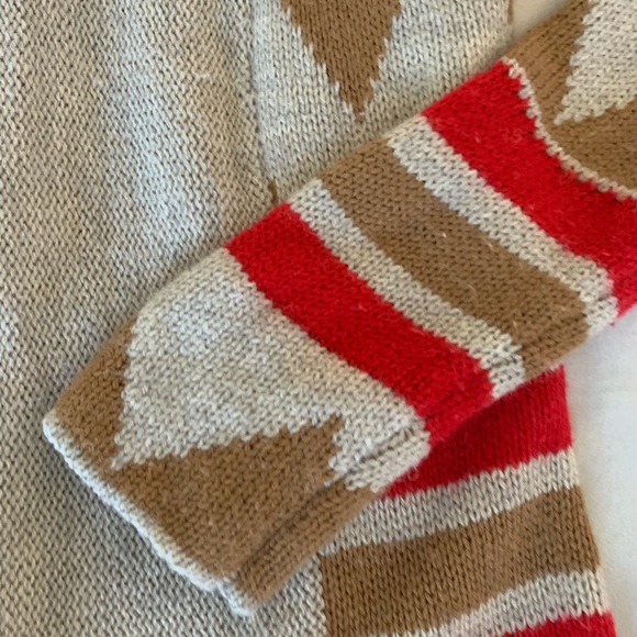 Jack Waterfall Cozy Geometric Print Cardigan - Picture 4 of 8